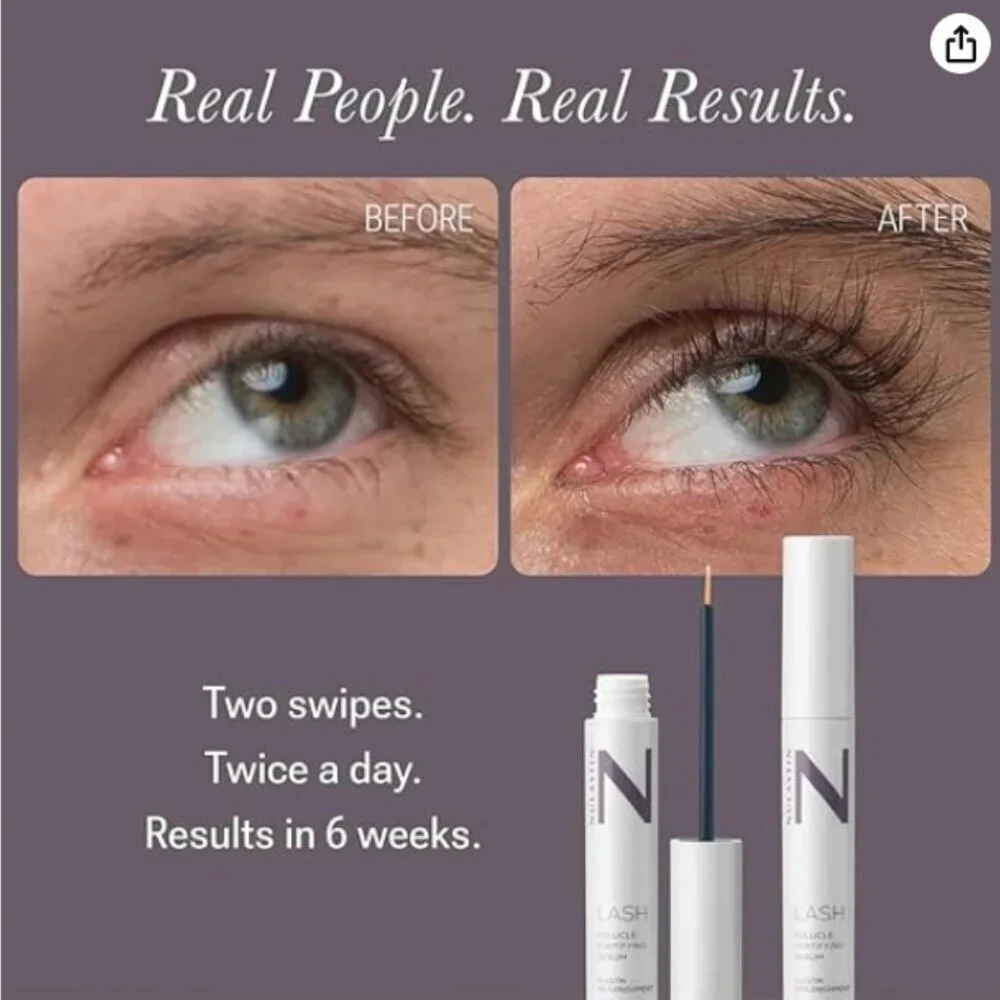 NULASTIN Eyelash Serum for Thicker Looking Lashes